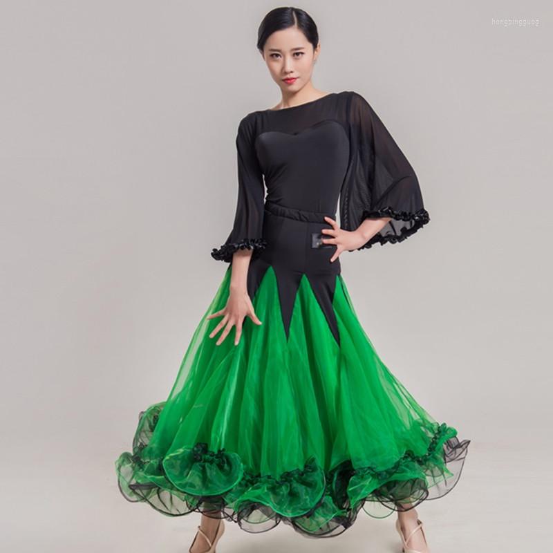 Stage Wear Ballroom Dance Skirt Waltz Spanish Dress Flamengo Top And Women Costumes, Dark blue
Stage Wear Ballroom Dance Skirt Waltz Spanish Dress Flamengo Top And Women Costumes, Dark blue