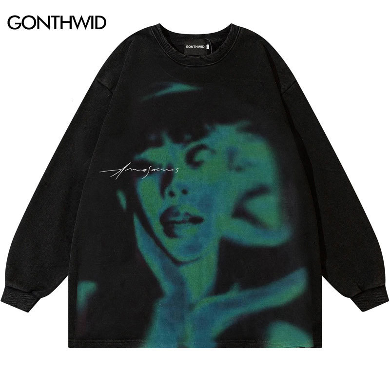 Vintage Ripped Sweatshirt Hip Hop Shadow Graphic Print Punk Goth Hoodie Streetwear Men Harajuku Fashion Long Sleeve Street Wear 230316, Black
Vintage Ripped Sweatshirt Hip Hop Shadow Graphic Print Punk Goth Hoodie Streetwear Men Harajuku Fashion Long Sleeve Street Wear 230316, Black