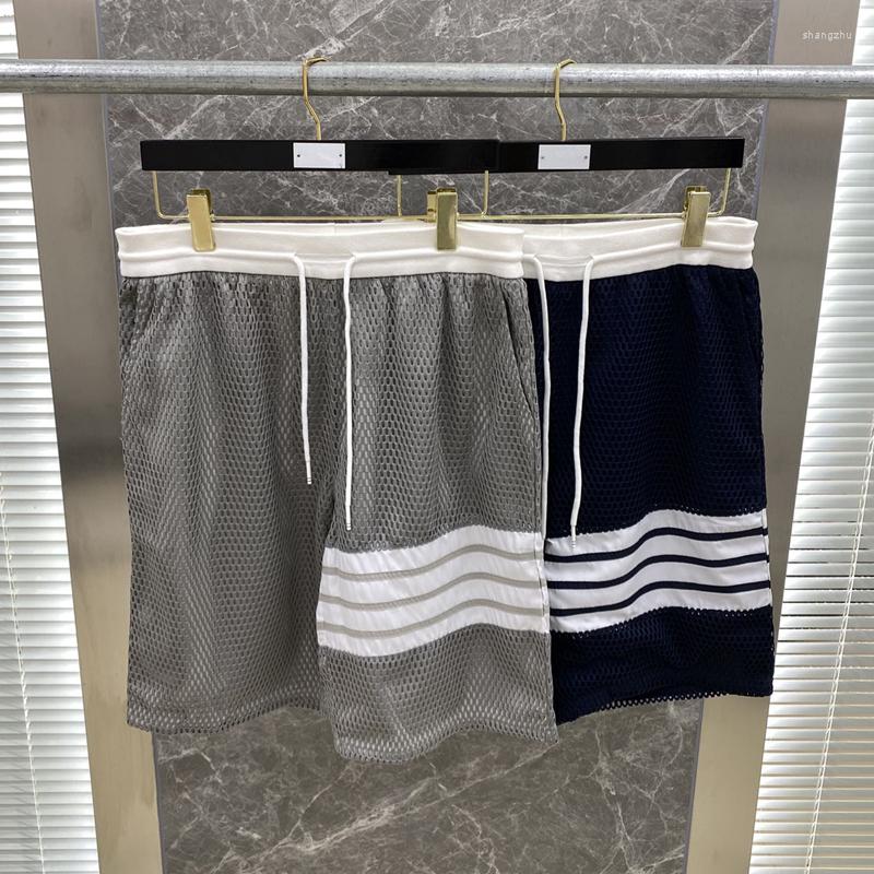 Men's Shorts 2023 Summer Board Nylon Mesh Unisex Classic Four Bars British Style Beach Breathable Sweatpants Knee Length, Gray
Men's Shorts 2023 Summer Board Nylon Mesh Unisex Classic Four Bars British Style Beach Breathable Sweatpants Knee Length, Gray