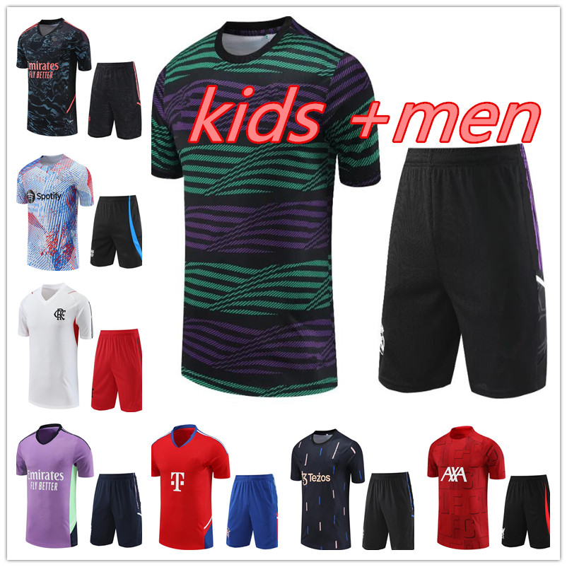 Barcelonas Madrid soccer training Jerseys 2023 Al Nassr utd Pregame clothing Short sleeve tracksuit 2023 24 Flamengo t-shirt Zip pocket shorts football uniform
Barcelonas Madrid soccer training Jerseys 2023 Al Nassr utd Pregame clothing Short sleeve tracksuit 2023 24 Flamengo t-shirt Zip pocket shorts football uniform