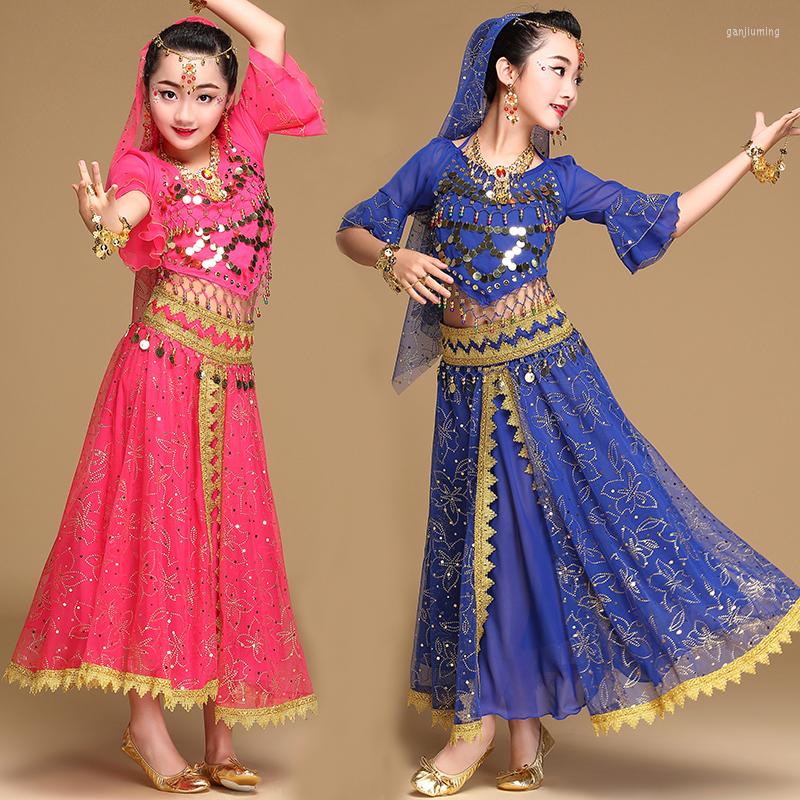 Stage Wear Children Belly Dance Costume Kids Dress Child Bollywood Costumes For Girl Performance, Blue
Stage Wear Children Belly Dance Costume Kids Dress Child Bollywood Costumes For Girl Performance, Blue