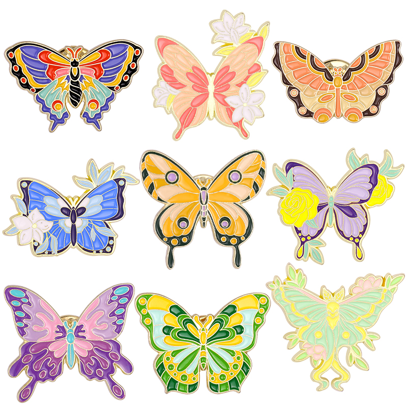 Actias Brooches Seleme Butterfly Enamel Pins Flowers Moth Insect Badges Pin Nature Jewelry Accessories Gift for Children Friends
Actias Brooches Seleme Butterfly Enamel Pins Flowers Moth Insect Badges Pin Nature Jewelry Accessories Gift for Children Friends