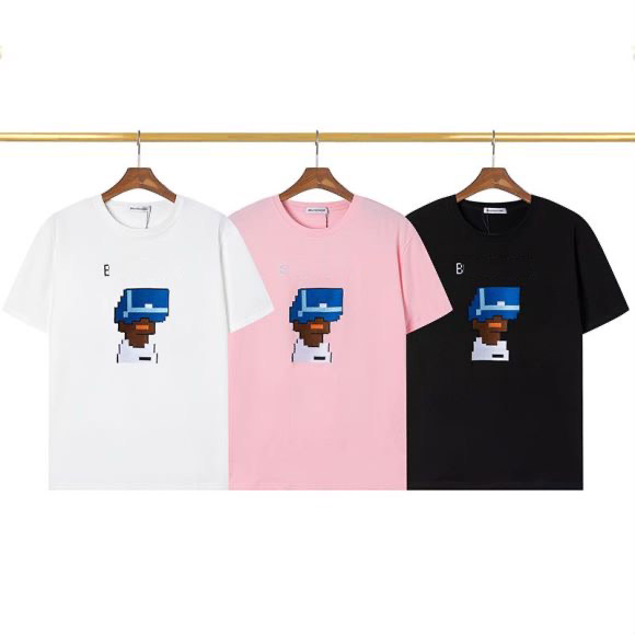 2023 Summer Designer Tees male and females short sleeve T-shirts mens and womens crew neck fashion tshirts colorful tee, Black
2023 Summer Designer Tees male and females short sleeve T-shirts mens and womens crew neck fashion tshirts colorful tee, Black