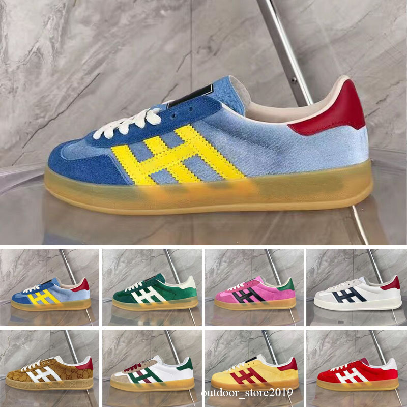 2023 Shoes Gazelle Fashion Designer Sneakers Flats Striped Luxurys Platform Green Suede Silk Velvet Womens 35-44, Color 1
2023 Shoes Gazelle Fashion Designer Sneakers Flats Striped Luxurys Platform Green Suede Silk Velvet Womens 35-44, Color 1