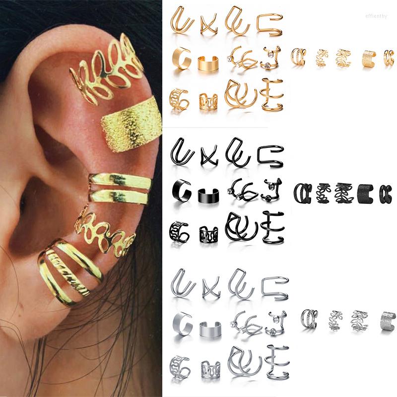 Backs Earrings Gold Color Leaves Clip For Women Men Creative Simple C Ear Cuff Non-Piercing Set Trend Jewelry Gift
Backs Earrings Gold Color Leaves Clip For Women Men Creative Simple C Ear Cuff Non-Piercing Set Trend Jewelry Gift