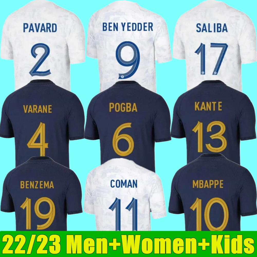 Maillots de football 2023 France Soccer Jerseys FRencH BENZEMA Football shirts MBAPPE GRIEZMANN GIROUD kante maillot foot kit top shirt MEN Women kids kits sets, Adult home
Maillots de football 2023 France Soccer Jerseys FRencH BENZEMA Football shirts MBAPPE GRIEZMANN GIROUD kante maillot foot kit top shirt MEN Women kids kits sets, Adult home
