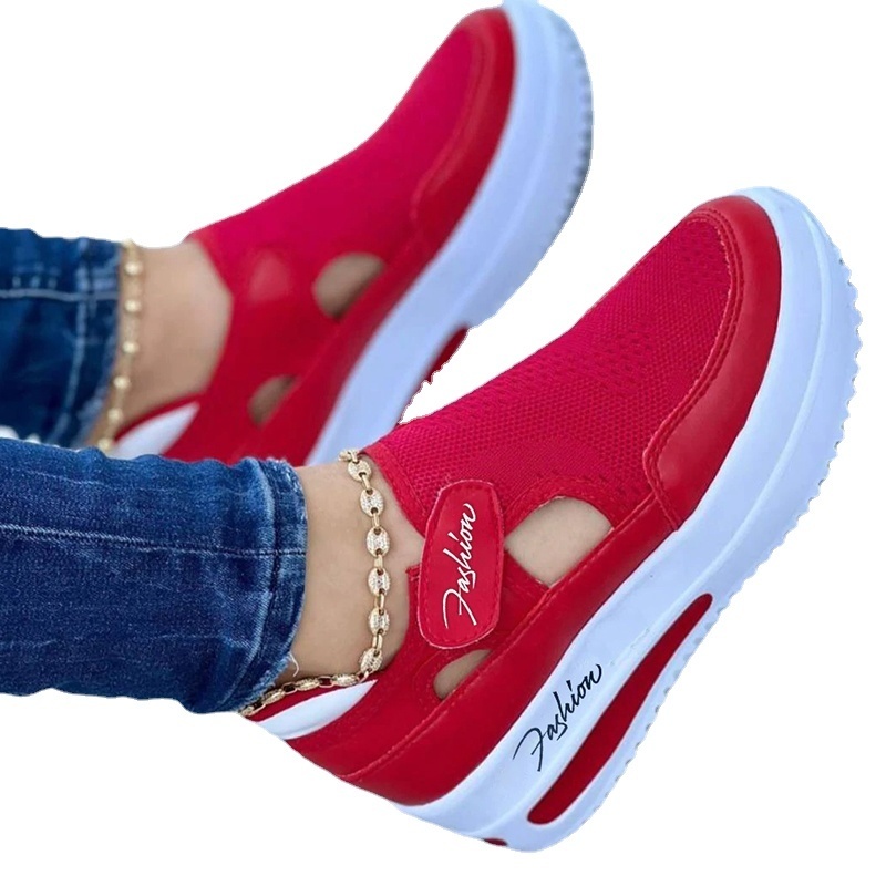 Dress Shoes Summer Breathable Mesh Wedge Casual Sport Shoes Plus Size 43 Non Slip Woman Vulcanize Shoes Platform Women Sneakers 230316, Light blue
Dress Shoes Summer Breathable Mesh Wedge Casual Sport Shoes Plus Size 43 Non Slip Woman Vulcanize Shoes Platform Women Sneakers 230316, Light blue