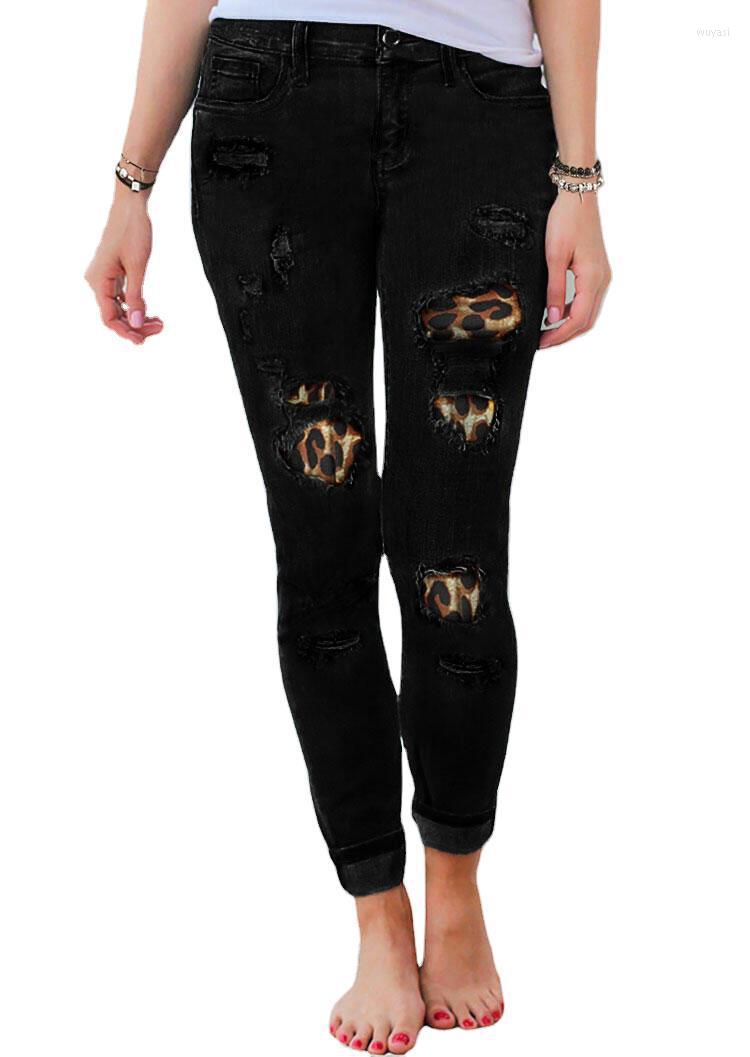 Women's Jeans Denim Women Street Trousers Slim Fit Slimming Leopard Print Ripped Stretch Women's Animal Pattern 2023 Summer, Black
Women's Jeans Denim Women Street Trousers Slim Fit Slimming Leopard Print Ripped Stretch Women's Animal Pattern 2023 Summer, Black