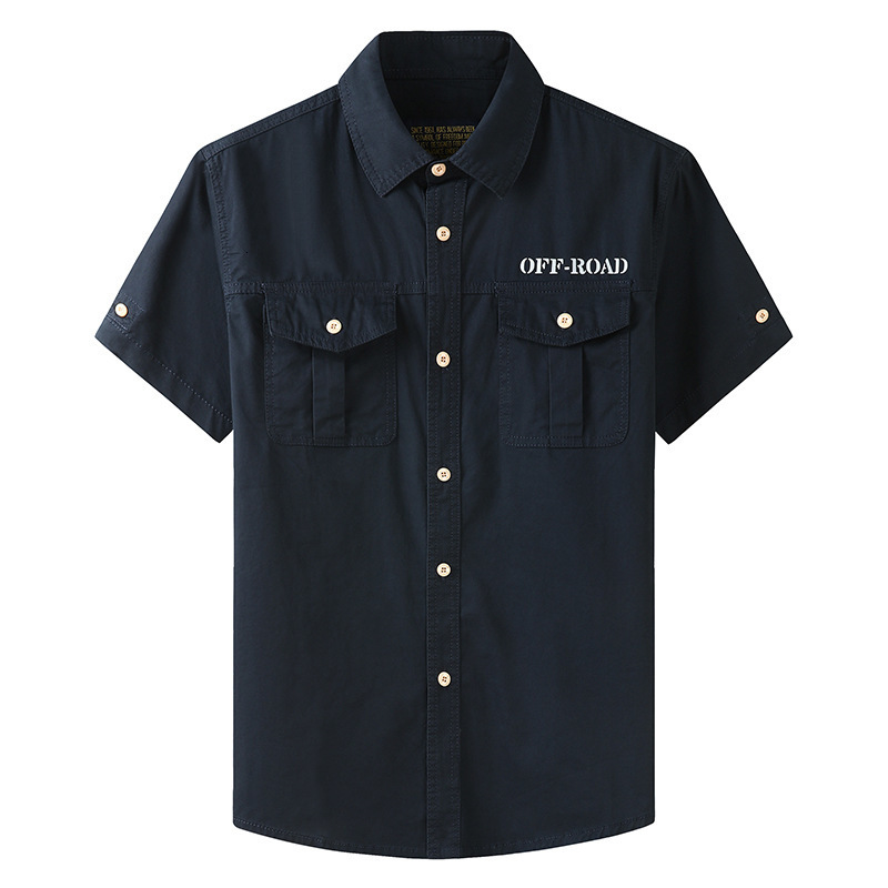 Men's Polos For Summer Fashion Tops Blouses Mens Short Sleeves Oversize 5XL 100% Cotton Cargo Military Shirts Green Casual Clothes 230316