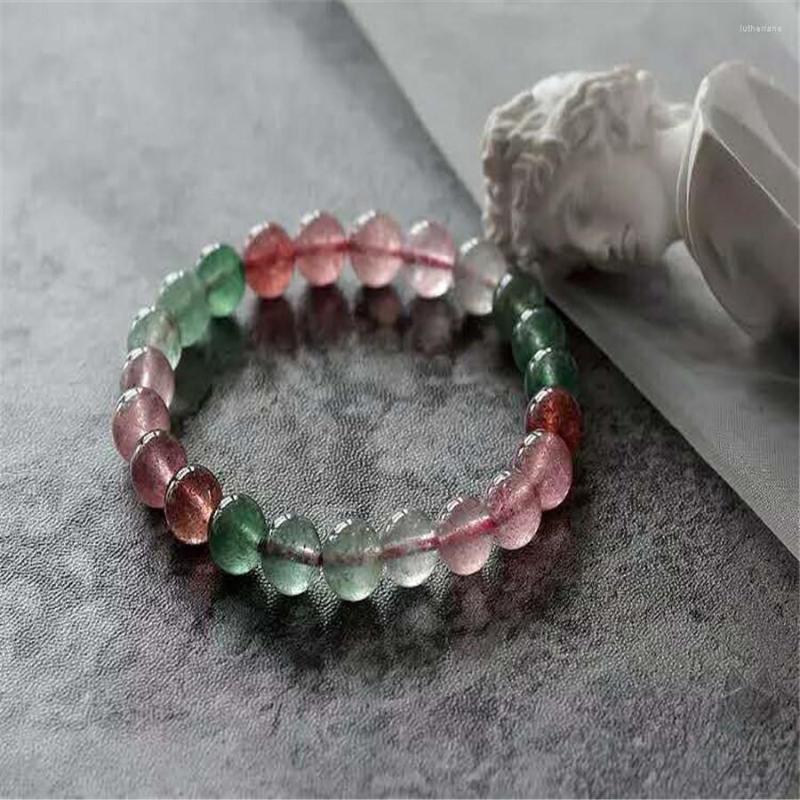 Strand 8mm Natural Red Green Strawberry Quartz Crystal Round Beads Fashion Women Bracelet
Strand 8mm Natural Red Green Strawberry Quartz Crystal Round Beads Fashion Women Bracelet