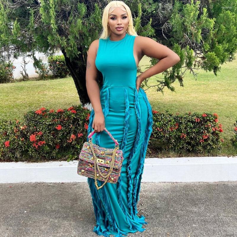 Ethnic Clothing Dashiki African Dresses For Women Nigeria Turkey Tassel Maxi Dress Sexy Sleeveless Club Celebrity Evening Runway Party
Ethnic Clothing Dashiki African Dresses For Women Nigeria Turkey Tassel Maxi Dress Sexy Sleeveless Club Celebrity Evening Runway Party