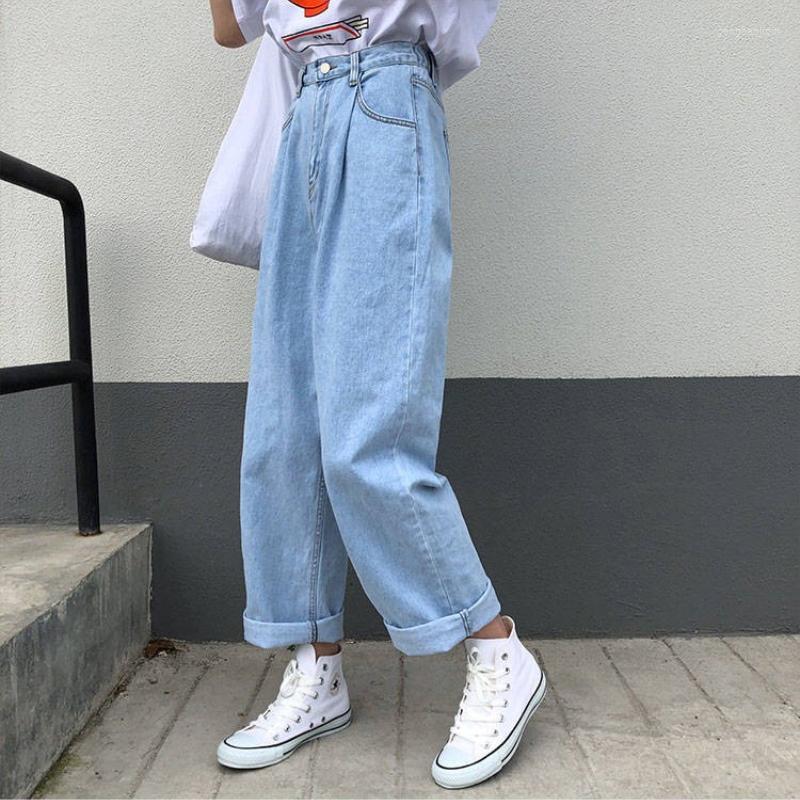 Women' Jeans Women Solid High Waist Wide Leg Ladies Denim Trousers Vintage Simple Pants Autumn Casual Loose Harajuku Streetwear, Blue
Women' Jeans Women Solid High Waist Wide Leg Ladies Denim Trousers Vintage Simple Pants Autumn Casual Loose Harajuku Streetwear, Blue