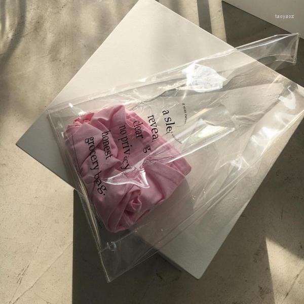Evening Bags By Dhl 50pcs Fashion Holographic Handbags For Girls Clear PVC Handbag Clutch Bag Candid Transparent Colorful Purse
Evening Bags By Dhl 50pcs Fashion Holographic Handbags For Girls Clear PVC Handbag Clutch Bag Candid Transparent Colorful Purse