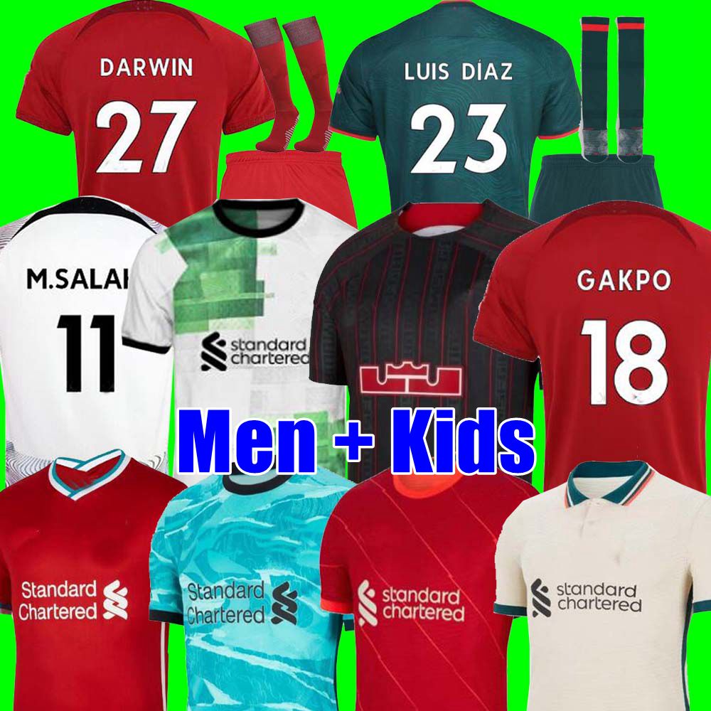 20 21 22 23 24 soccer jerseys home away 3rd DARWIN 2022 2023 Luis DIaz Alexander Arnold football kit tops shirts men kids uniform CARVALHO ELLIOTT GAKPO SALAH, 130th adult
20 21 22 23 24 soccer jerseys home away 3rd DARWIN 2022 2023 Luis DIaz Alexander Arnold football kit tops shirts men kids uniform CARVALHO ELLIOTT GAKPO SALAH, 130th adult