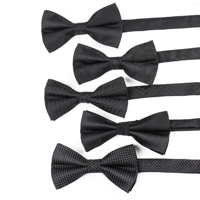 Bow Ties Classic Mens Bowtie Black For Men Wedding Business Formal Butterfly Cravat Tuxedos Bowties Plaid Dots Male Bowknot
Bow Ties Classic Mens Bowtie Black For Men Wedding Business Formal Butterfly Cravat Tuxedos Bowties Plaid Dots Male Bowknot