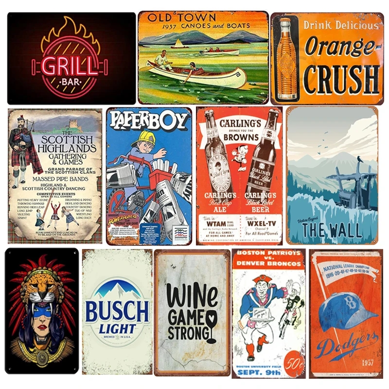 Tin Sign Funny Cartoon Game Poster Shabby Metal Plates Decorative Plaques Bar Garage Home Decor Vintage Pin Up Art Wall Signs 30X20cm W03
Tin Sign Funny Cartoon Game Poster Shabby Metal Plates Decorative Plaques Bar Garage Home Decor Vintage Pin Up Art Wall Signs 30X20cm W03