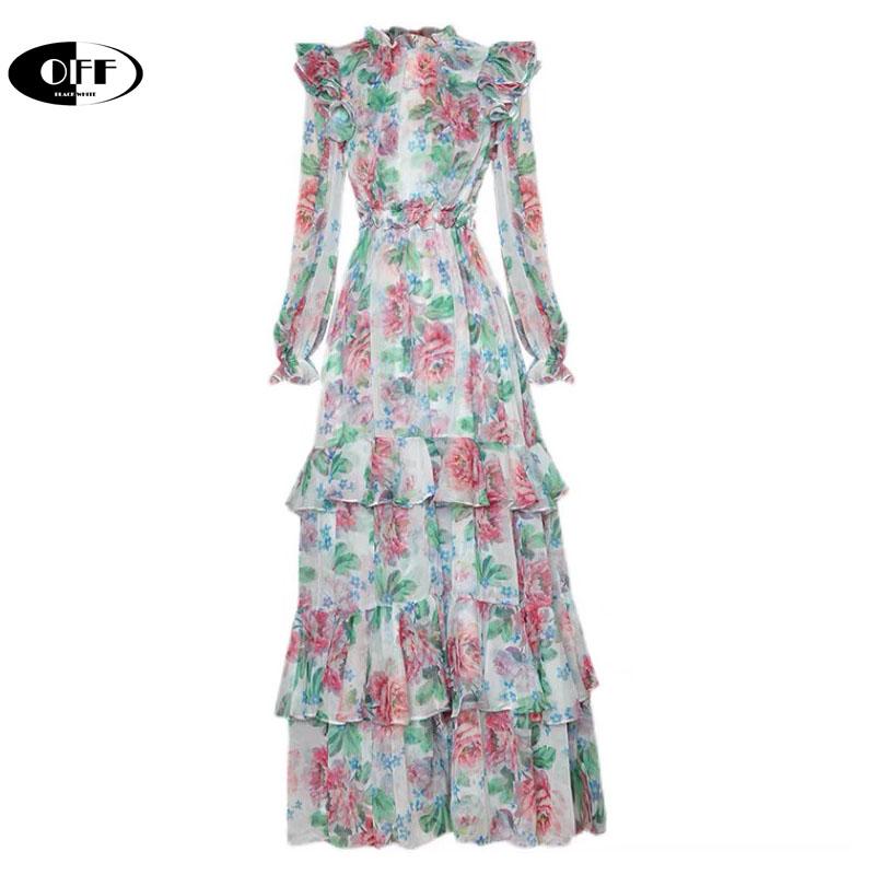 Casual Dresses Designer Runway Fashion Chic Maxi For Women Elegant Ruffles Autumn Elastic Waist Party Evening Beach Holiday Dress Femme, Picture shown
Casual Dresses Designer Runway Fashion Chic Maxi For Women Elegant Ruffles Autumn Elastic Waist Party Evening Beach Holiday Dress Femme, Picture shown