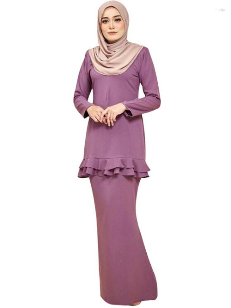 Ethnic Clothing Muslim Skirts Sets Clothes Women Ruched Splice Long Tops Skirt Suit Spring Autumn Solid Loose Casual Abaya Islam Outfits
Ethnic Clothing Muslim Skirts Sets Clothes Women Ruched Splice Long Tops Skirt Suit Spring Autumn Solid Loose Casual Abaya Islam Outfits
