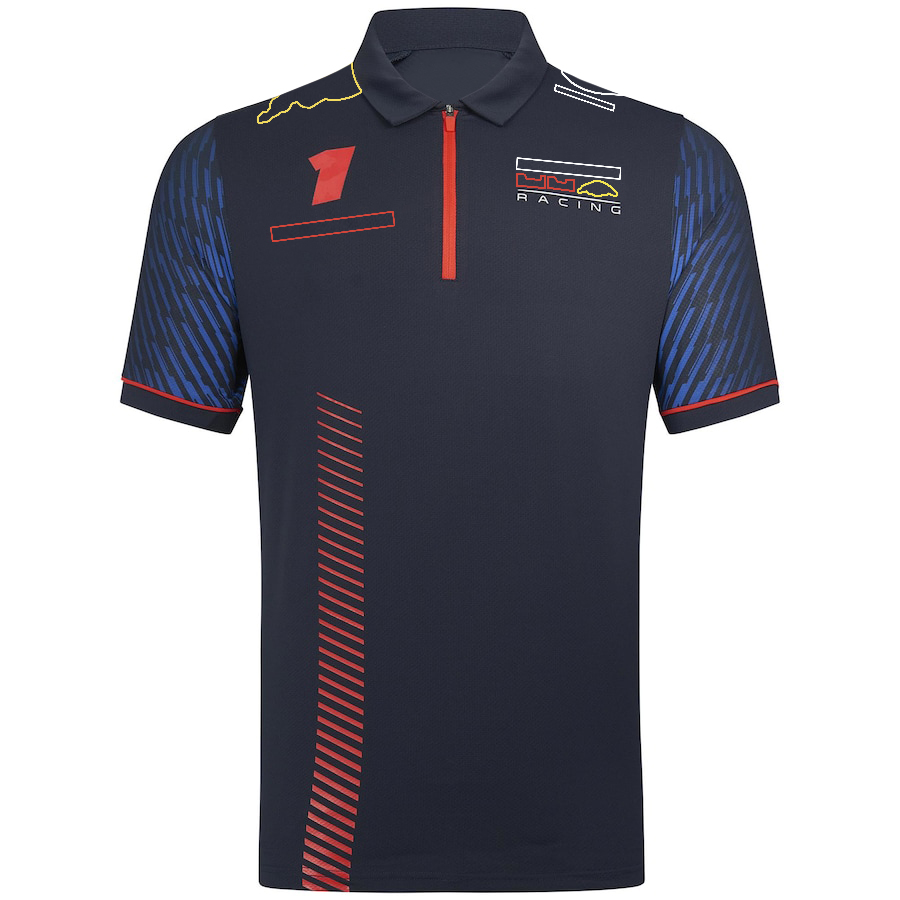 2023F1 Shirt Racing Polo shirt Team Formula One team suit coveralls lapel T-shirt free shipping