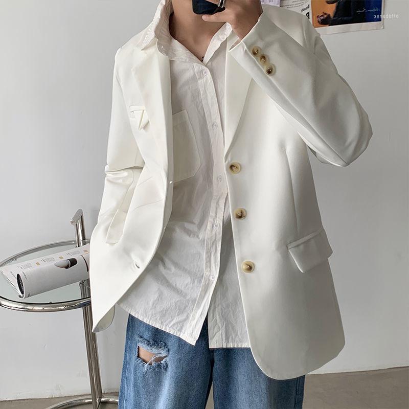 Men's Suits 2023 Men's Casual Blazers Male Loose Streetwear Suit Jackets Western-style Clothes Cotton Single Lapel Collar Coats -XL, Black
Men's Suits 2023 Men's Casual Blazers Male Loose Streetwear Suit Jackets Western-style Clothes Cotton Single Lapel Collar Coats -XL, Black