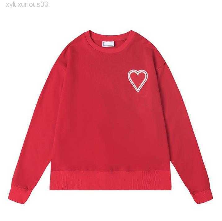 Hoodie Male and Female Designers Amis Paris Hooded Highs Quality Sweater Embroidered Red Love Winter Round Neck Jumper Couple Sweatshirts 66
Hoodie Male and Female Designers Amis Paris Hooded Highs Quality Sweater Embroidered Red Love Winter Round Neck Jumper Couple Sweatshirts 66