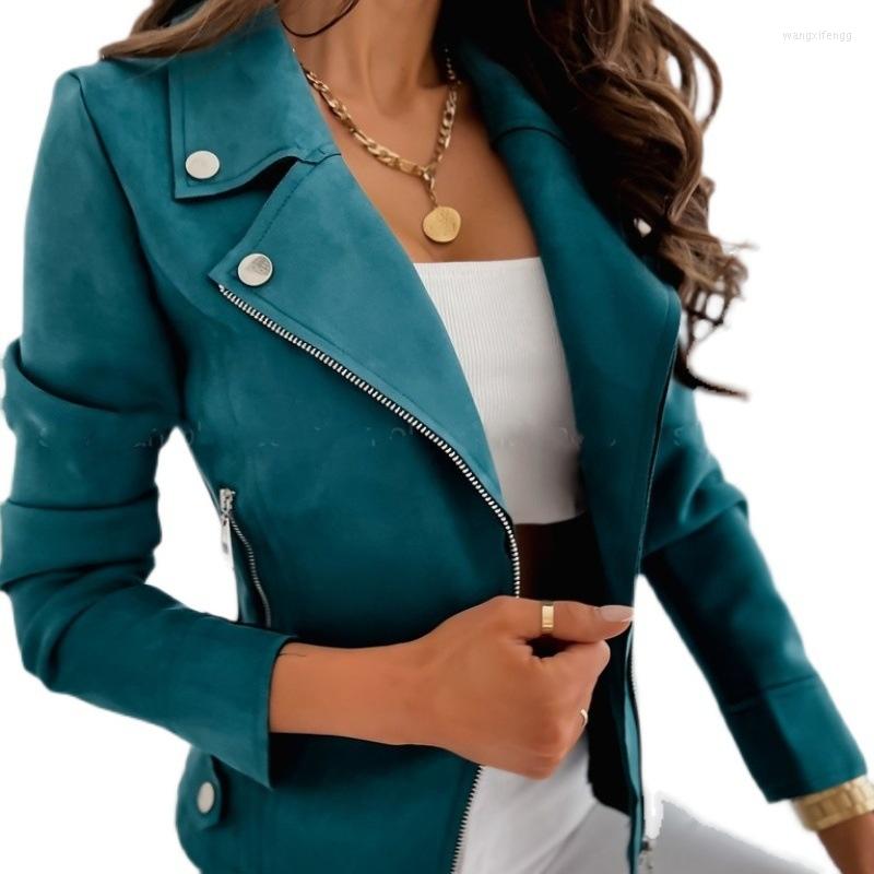 Women' Jackets Cowboy Wind Handsome Jacket Fashion Women Vintage Brown Color Long Sleeve Leather Womens Autumn Biker, Bk
Women' Jackets Cowboy Wind Handsome Jacket Fashion Women Vintage Brown Color Long Sleeve Leather Womens Autumn Biker, Bk