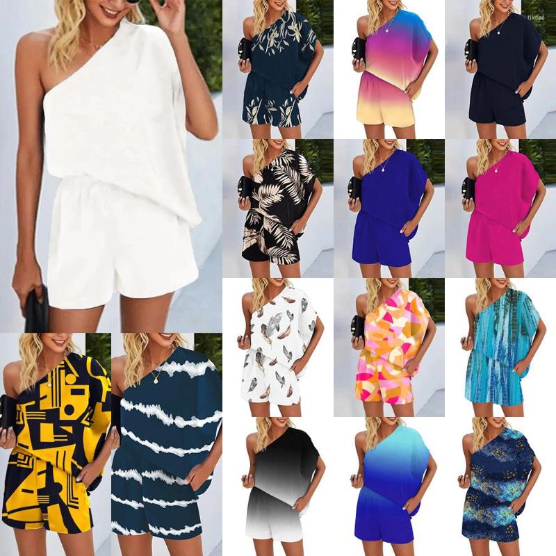 Women' Tracksuits 2 Piece Set Women Fashion Striped Leaf Print Off Shoulder Suit Casual Loose Gradient Top Shorts Two 2023Summer Suits, Drak blue
Women' Tracksuits 2 Piece Set Women Fashion Striped Leaf Print Off Shoulder Suit Casual Loose Gradient Top Shorts Two 2023Summer Suits, Drak blue