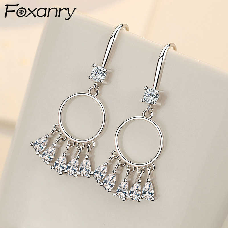 Charm anry Prevent Allergy Sparkling Zircons Earrings for Women Korean Trendy Design Tassel Geometric Handmade Wedding Jewelry Gift L230315
Charm anry Prevent Allergy Sparkling Zircons Earrings for Women Korean Trendy Design Tassel Geometric Handmade Wedding Jewelry Gift L230315