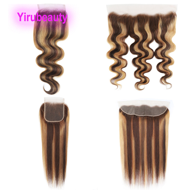 Yirubeauty Brazilian Human Hair 4X4 13X4 Lace Frontal Free Part P4/27 Piano Color Silky Straight Body Wave 10-22inch
Yirubeauty Brazilian Human Hair 4X4 13X4 Lace Frontal Free Part P4/27 Piano Color Silky Straight Body Wave 10-22inch