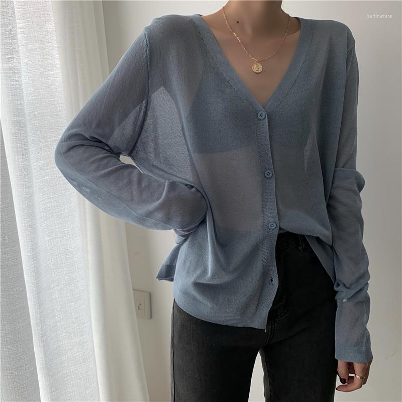 Women's Knits Women Korean Long Sleeve Knitted Cardigan 2023 Summer Casual V Neck Cropped Thin Ice Silk Sunscreen Sweaters Female Clothes, Black
Women's Knits Women Korean Long Sleeve Knitted Cardigan 2023 Summer Casual V Neck Cropped Thin Ice Silk Sunscreen Sweaters Female Clothes, Black