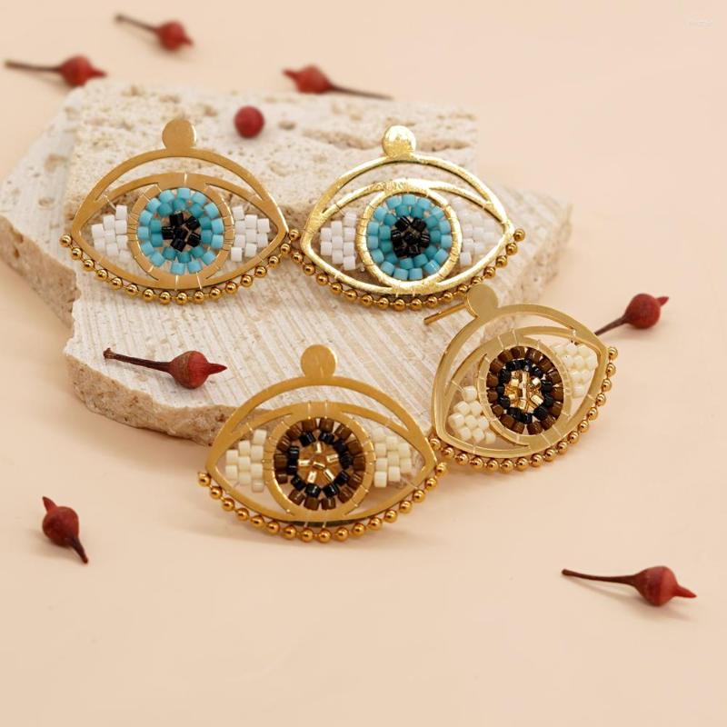 Dangle Earrings Go2Boho Arrival The Eye Of Evil Fashion Earring Handmade Miyuki Beaded Braided For Woman Jewelry Accessories
Dangle Earrings Go2Boho Arrival The Eye Of Evil Fashion Earring Handmade Miyuki Beaded Braided For Woman Jewelry Accessories