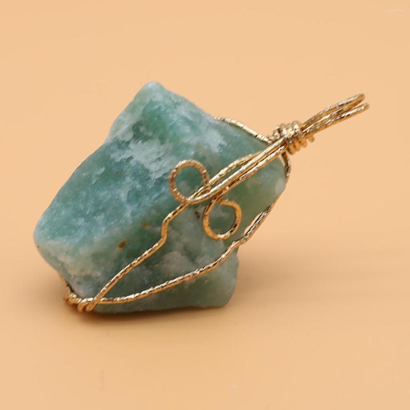 Pendant Necklaces Natural Stone Pendants Gold Color Wire Irregular Rough For Jewelry Making Women Festive Necklace Earring Supplies
Pendant Necklaces Natural Stone Pendants Gold Color Wire Irregular Rough For Jewelry Making Women Festive Necklace Earring Supplies