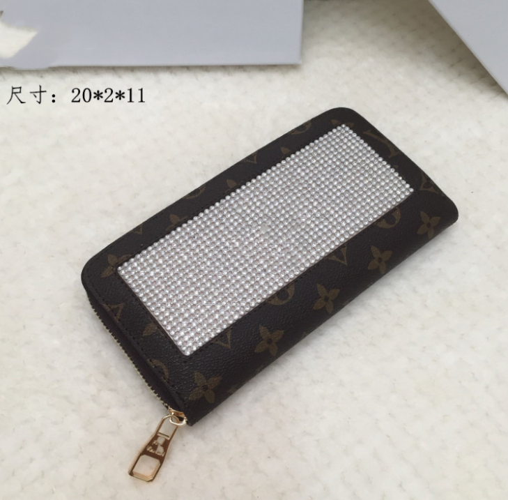 Luxury Designer women Leather long wallets quality card holder fashion Luxurys clutch bag Zippy coin purse 2 colors
Luxury Designer women Leather long wallets quality card holder fashion Luxurys clutch bag Zippy coin purse 2 colors