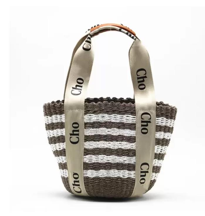 Bag female niche crossbody bag vegetable basket bucket bag straw braided bag female handbag braided straw bag rattan stripes, Grey
Bag female niche crossbody bag vegetable basket bucket bag straw braided bag female handbag braided straw bag rattan stripes, Grey
