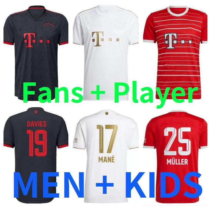 2022 2023 DE LIGT MANE GRAVENBERCH Soccer Jerseys MAZRAOUI BAYERNs MUNICH MUSIALA DAVAIES Goretzka NEUER MULLER SANE Kimmich 23 football shirt men kids kit ZZ, Player version
2022 2023 DE LIGT MANE GRAVENBERCH Soccer Jerseys MAZRAOUI BAYERNs MUNICH MUSIALA DAVAIES Goretzka NEUER MULLER SANE Kimmich 23 football shirt men kids kit ZZ, Player version