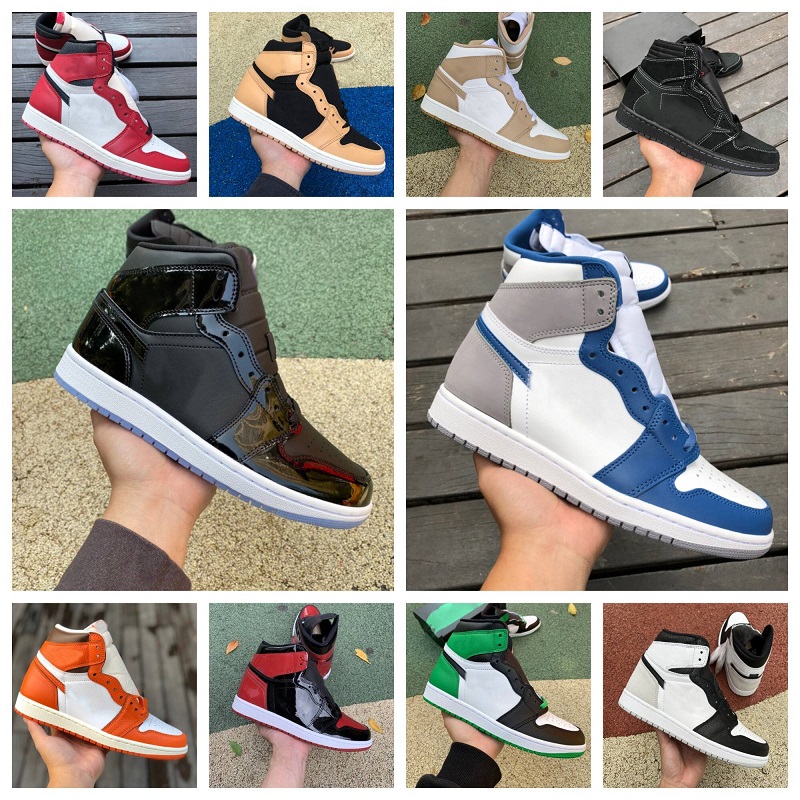 Jumpman 1 Retro Basketball ShOes Mens Women 1s High OG Space Jam Chicago Lost and Found University True Blue Bred Toe Twist Tan Gum Obsidian Denim Gorge Green Sneakers, J007
Jumpman 1 Retro Basketball ShOes Mens Women 1s High OG Space Jam Chicago Lost and Found University True Blue Bred Toe Twist Tan Gum Obsidian Denim Gorge Green Sneakers, J007
