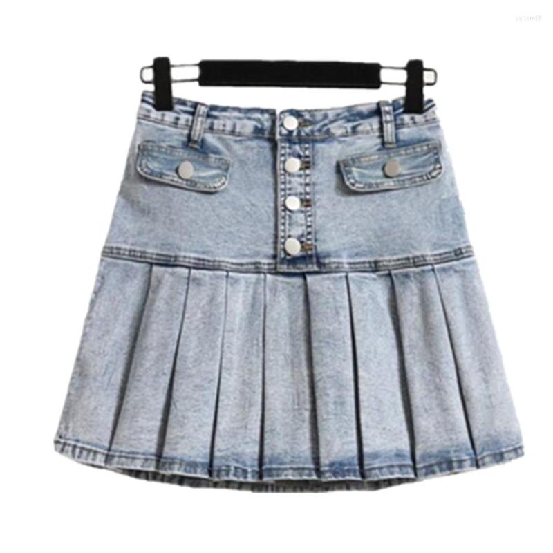 Skirts Y2k Denim Skirt 2000s Aesthetic Women Fairycore Grunge High Waist A Line Pleated Fashion Jeans Streetwear
Skirts Y2k Denim Skirt 2000s Aesthetic Women Fairycore Grunge High Waist A Line Pleated Fashion Jeans Streetwear