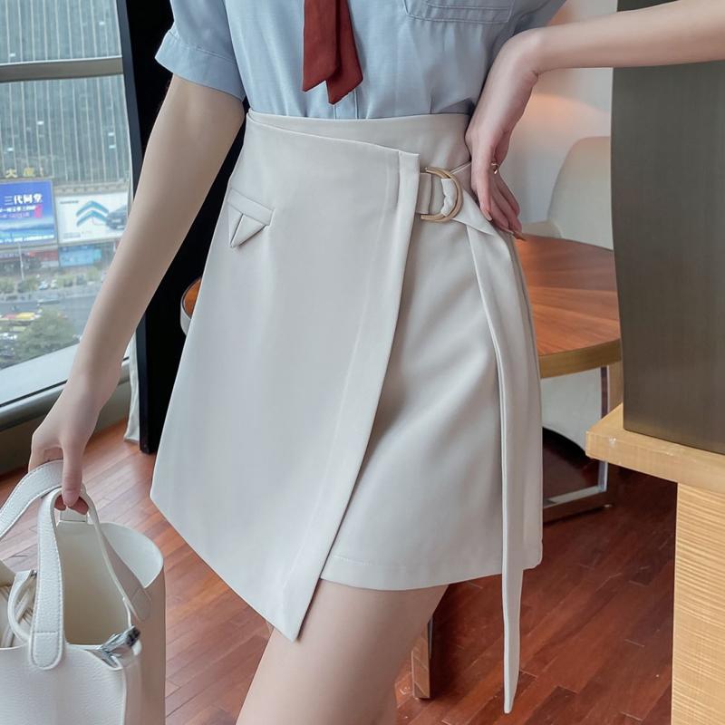 Skirts Irregular Split Shorts Women High Waist Lace-up A-line Mini 2023 Spring Summer Package Hip All-match Jupe Faldas, Black
Skirts Irregular Split Shorts Women High Waist Lace-up A-line Mini 2023 Spring Summer Package Hip All-match Jupe Faldas, Black