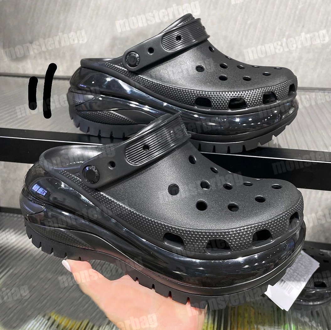 Designer Sandal Mega Crush Clogs Platform Croc Sandals Beach Waterproof Women Men Rubber Slippers Mules Outdoor Slides Lady Cute Slip On, Color 5
Designer Sandal Mega Crush Clogs Platform Croc Sandals Beach Waterproof Women Men Rubber Slippers Mules Outdoor Slides Lady Cute Slip On, Color 5