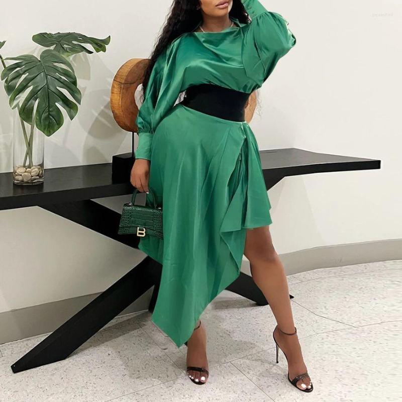 Casual Dresses Winter Fashion Dress Women' Solid Round Neck Long Sleeve High Waist Irregular Elegant Commuter Fitted Women, Red
Casual Dresses Winter Fashion Dress Women' Solid Round Neck Long Sleeve High Waist Irregular Elegant Commuter Fitted Women, Red