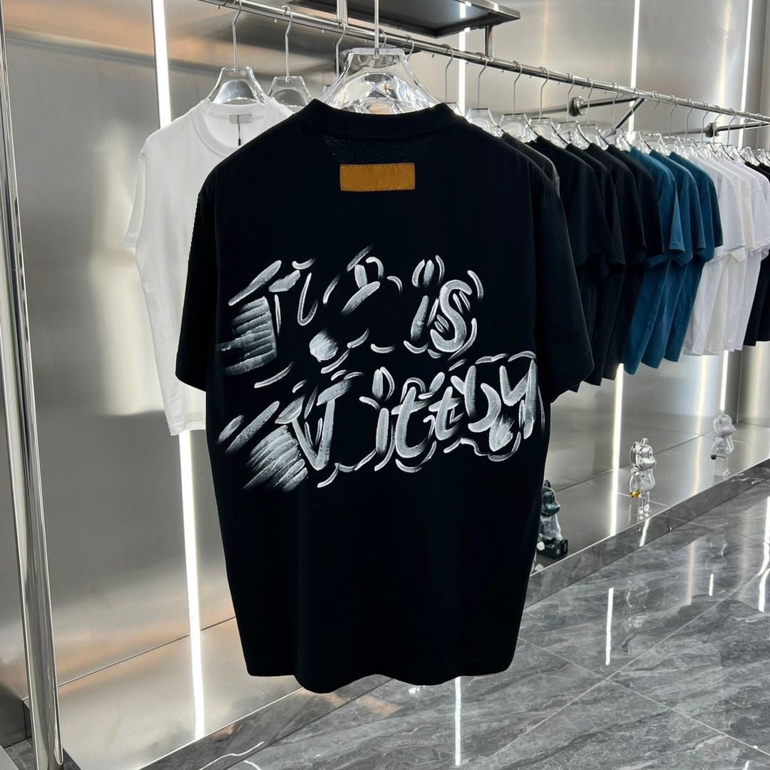 Fashion Designer Mens T Shirt Womens Letter Print Short Sleeve Round Neck Cotton Tees Polo S-XXL
Fashion Designer Mens T Shirt Womens Letter Print Short Sleeve Round Neck Cotton Tees Polo S-XXL