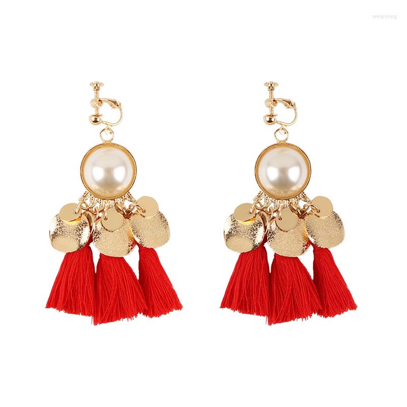 Backs Earrings Bohemian Long Luxury Simulated Pearl Tassel Dangle Clip On For Women No Pierced Ear Selling 2023 Products
Backs Earrings Bohemian Long Luxury Simulated Pearl Tassel Dangle Clip On For Women No Pierced Ear Selling 2023 Products