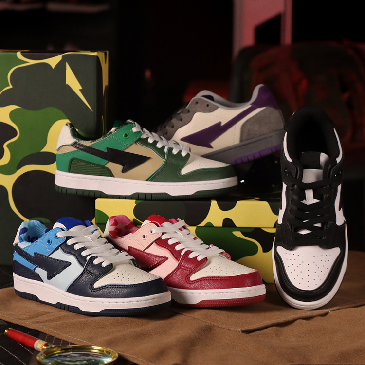 Designer Bapes Sk8 Low STA Running Shoes Platform Sneakers Bapestas bapestar Men Women ABC Camo Black White Pastel Green Blue Suede Sports Trainers, # 29
Designer Bapes Sk8 Low STA Running Shoes Platform Sneakers Bapestas bapestar Men Women ABC Camo Black White Pastel Green Blue Suede Sports Trainers, # 29