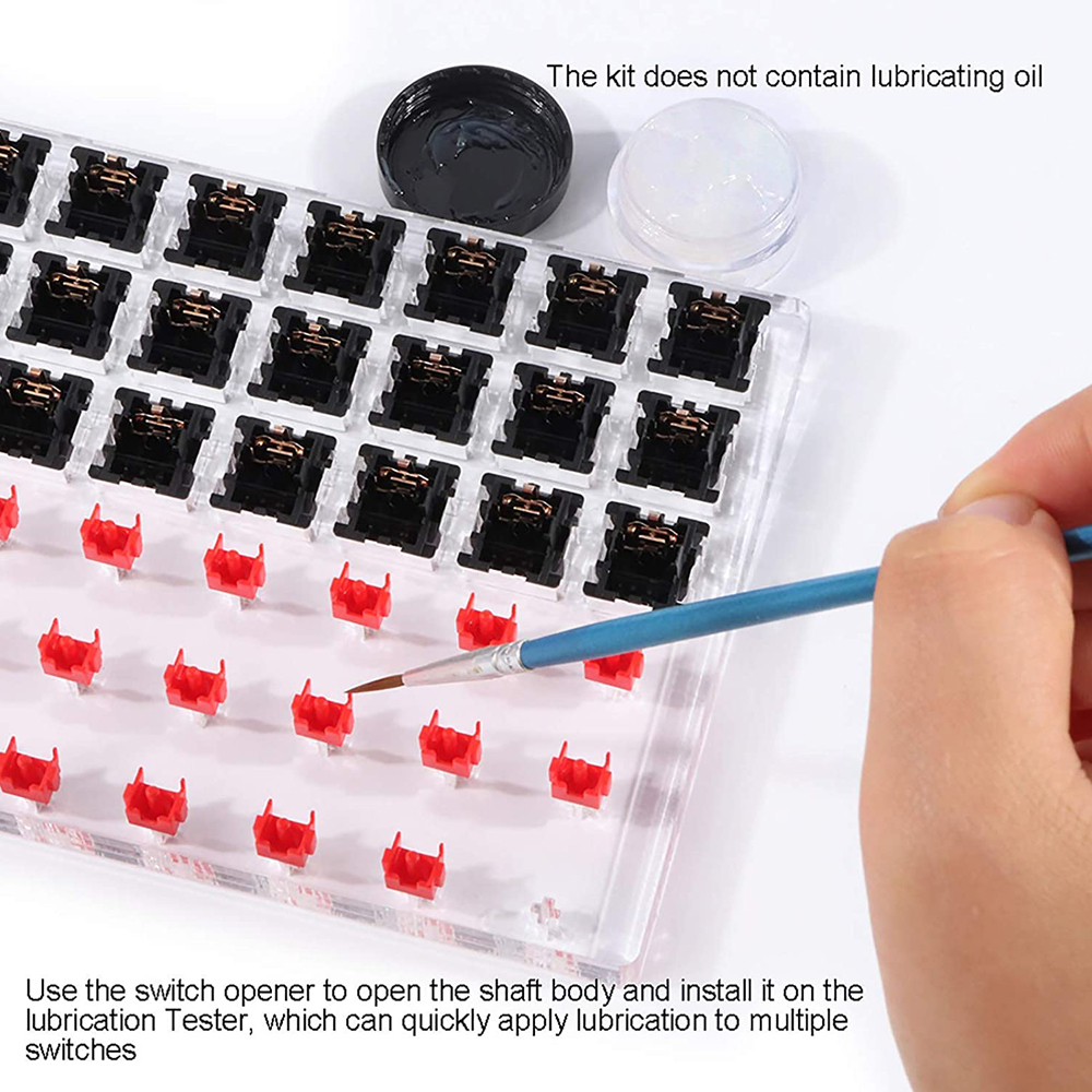 33 Switches Switch Tester Opener Lube Modding Station DIY Cover Removal Platform For Kailh/Cherry/Gateron Mechanical Keyboard