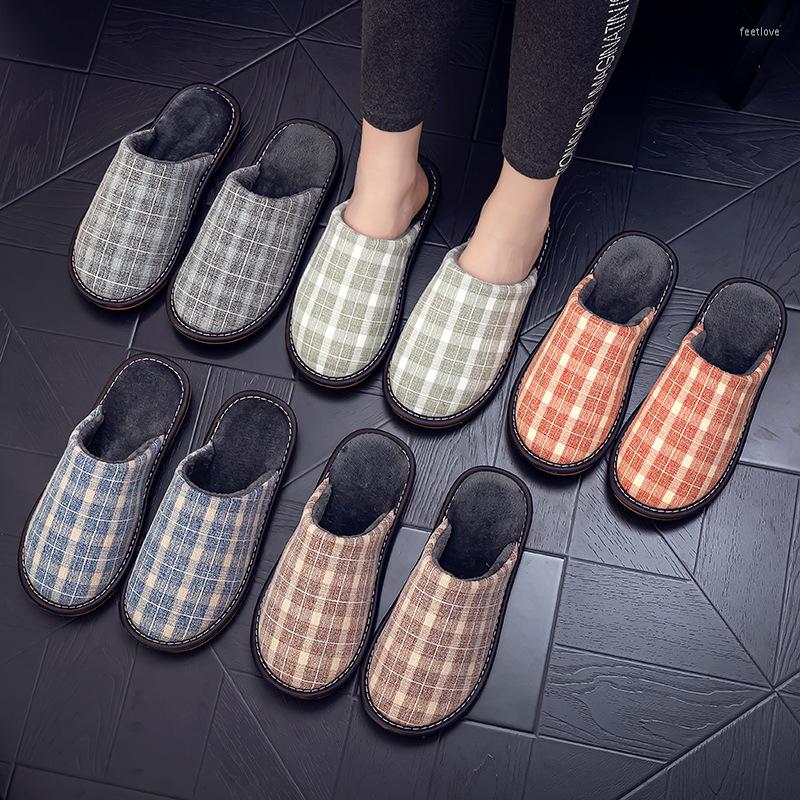 Slippers Autumn And Winter Home Cotton Women's Indoor Men's Warmth Non-slip Thick-soled Couple's Explosive Shoes, Blue
Slippers Autumn And Winter Home Cotton Women's Indoor Men's Warmth Non-slip Thick-soled Couple's Explosive Shoes, Blue