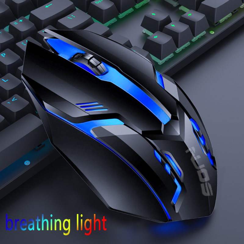 X1 Wired Gaming Mouse Gamer Computer Accessories E-sports Stylish USB RGB Backlight Optical Mice for PC Laptop Dropshipping