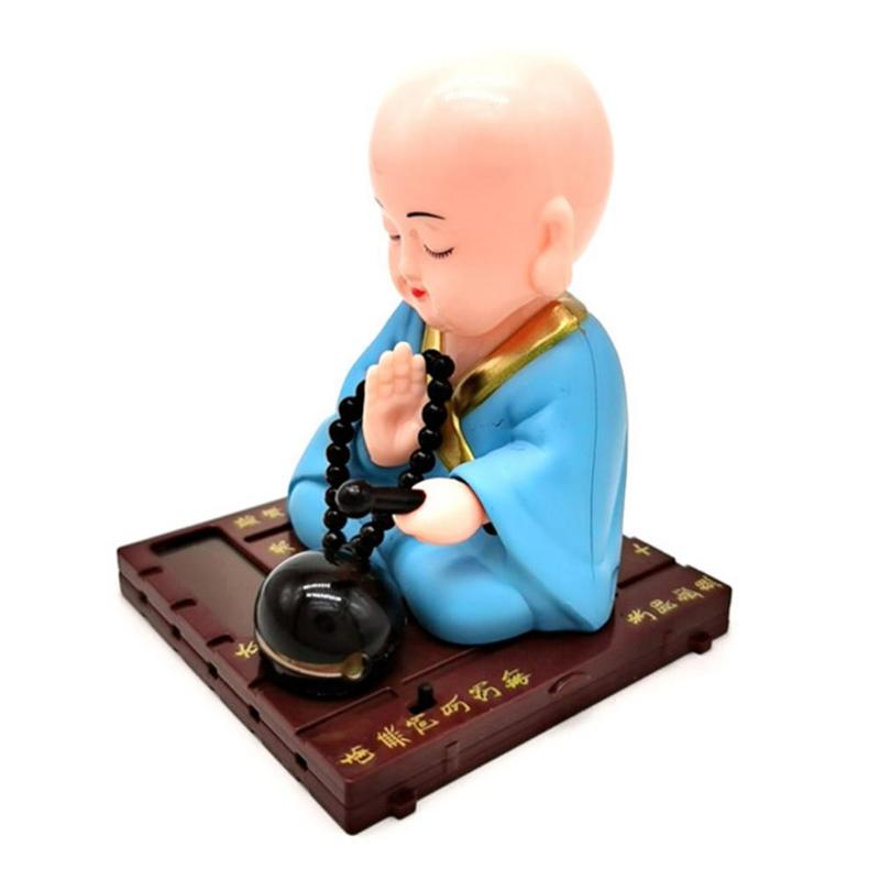 Interior Decorations Solar Shake Head Little Monk Small Buddha Statue Figurine India Yoga Mandala Tea Pet Purple Bring Fortune Car Decorativ
Interior Decorations Solar Shake Head Little Monk Small Buddha Statue Figurine India Yoga Mandala Tea Pet Purple Bring Fortune Car Decorativ