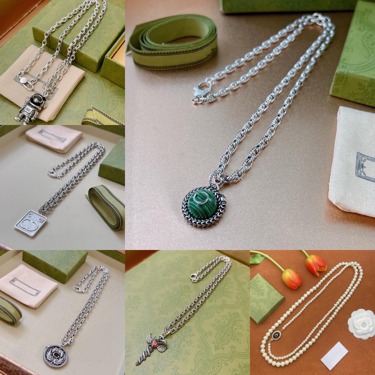 Top Stainless Steel Lovers Necklaces Designer Pendant Necklaces for Men Vintage Silver Plated Holiday Jewelry Gifts
Top Stainless Steel Lovers Necklaces Designer Pendant Necklaces for Men Vintage Silver Plated Holiday Jewelry Gifts