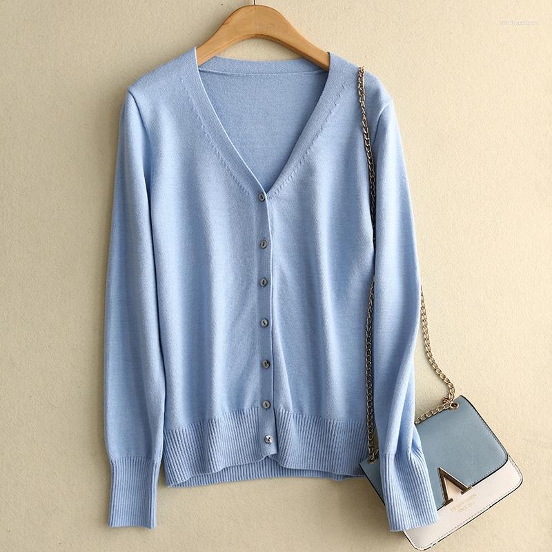 Women's Knits Women Cardigans Autumn V-neck Single Breasted Knit Outerwear Casual Spring Woman Sweater 2023 Pink Yellow White Cardigan, Black
Women's Knits Women Cardigans Autumn V-neck Single Breasted Knit Outerwear Casual Spring Woman Sweater 2023 Pink Yellow White Cardigan, Black