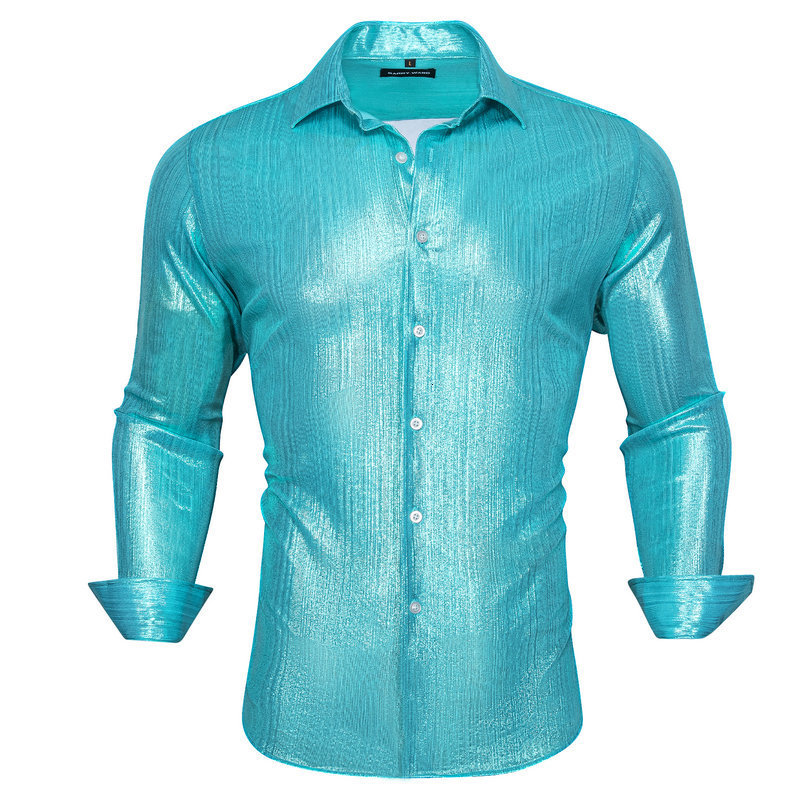 Mens Casual Shirts Blue Men Silk Shirt Designer Long Sleeve Shirts Fashion Woven TurnDown Casual Fit Party Gifts Male Wedding Barry.Wang CY706 230316, Cy-702
Mens Casual Shirts Blue Men Silk Shirt Designer Long Sleeve Shirts Fashion Woven TurnDown Casual Fit Party Gifts Male Wedding Barry.Wang CY706 230316, Cy-702